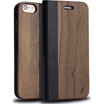 The Guardian| Walnoten hout Case iPhone 7 / iPhone 8