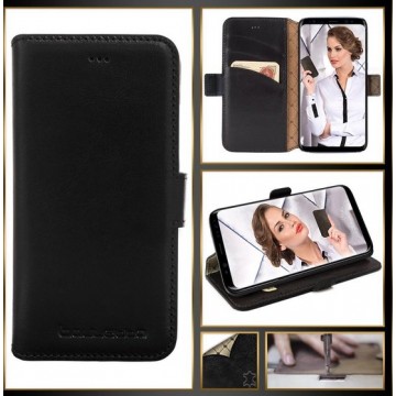 Bouletta - Samsung Galaxy S8 Plus Leder Portemonnee Hoesje Zwart