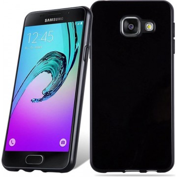 Samsung Galaxy A3 2016 - Silicone Hoesje - Zwart