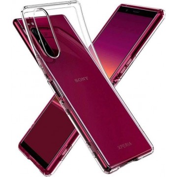 Hoesje Xiaomi Mi 9 - Spigen Liquid Crystal Case - Doorzichtig/Transparant
