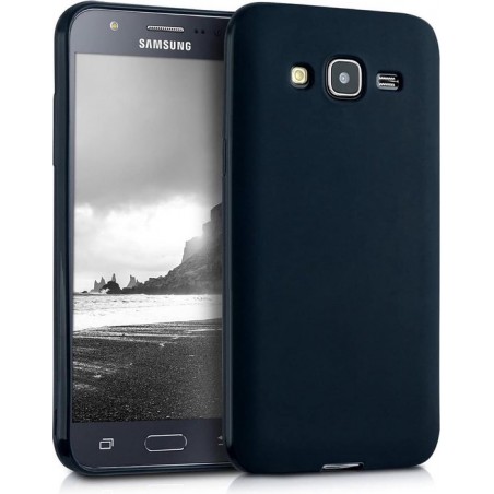 EmpX.nl Samsung Galaxy J5 (2015) TPU Zwart Back cover