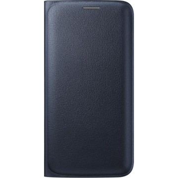 Samsung flip case - zwart - Samsung G925 Galaxy S6 Edge