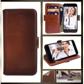 Bouletta Lederen iPhone 7/8 Plus BookCase New Edition - Burned Cognac