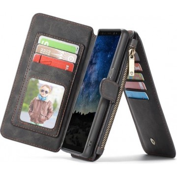 CaseMe Luxury Wallet Flip Case Zwart Samsung Galaxy Note 9