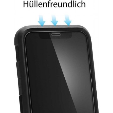 Spigen -  Screenprotector Full Cover Glass Apple iPhone 11 Pro / iPhone X/XS - Zwart