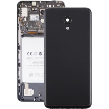 Batterij achterkant met cameralens voor Meizu M6s M712H M712Q (zwart)