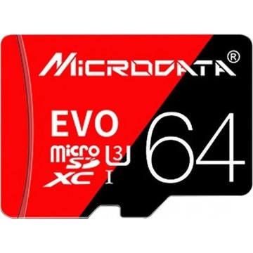 Let op type!! MICROGEGEVENS 64GB High Speed U1 rode en zwarte TF (Micro SD) geheugenkaart
