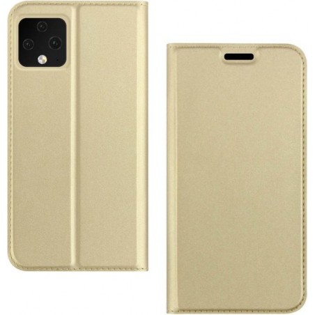 DZGOGO ISKIN-serie Licht mat PU + TPU-hoesje voor Google Pixel 4XL (goud)