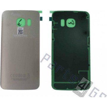 Battery Cover, Gold, geschikt voor Samsung G925F Galaxy S6 Edge