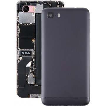 Batterij achterkant met cameralens voor Asus Zenfone 3s Max ZC521TL (zwart)