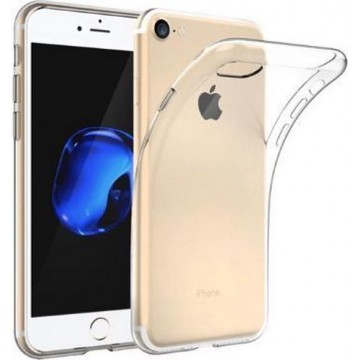 iPhone 7 Hoesje Transparant - Siliconen Case