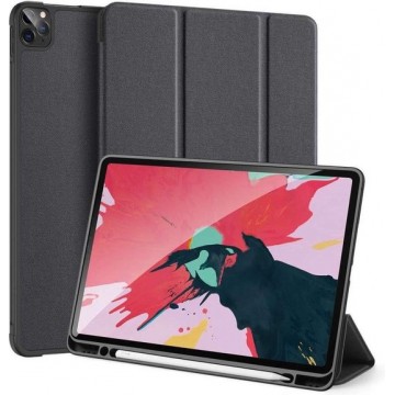 DUX DUCIS - Apple iPad Pro 11 (2020) Smart Tri-Fold Case With Pen Slot - Zwart