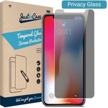 Privacy Glass Screen Protector voor Apple iPhone 11 Pro - Zwart (2 Stuks)
