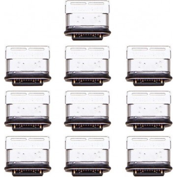Let op type!! 10 PCS-oplaadpoortconnector voor Huawei P20 Pro