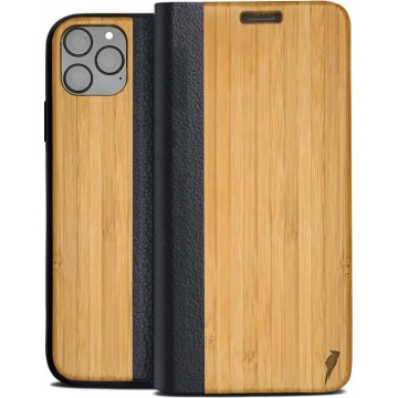 Houten telefoonhoesje iPhone 12 Pro - The Guardian - Bamboo