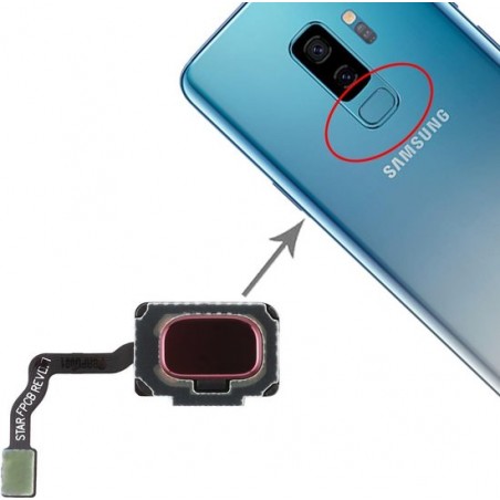 Let op type!! Vingerafdruk sensor Flex kabel voor Galaxy S9/S9 + (goud)