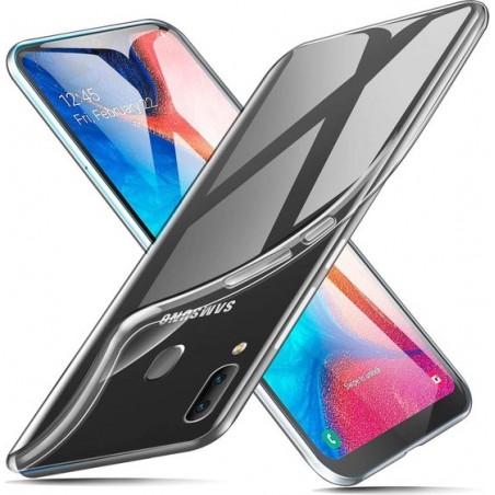 Samsung Galaxy A20E - Silicone Hoesje - Transparant