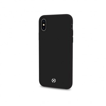 Celly - iPhone XS Max - Feeling Black -  iPhone XS Max Hoesje Zwart - iPhone Case Black