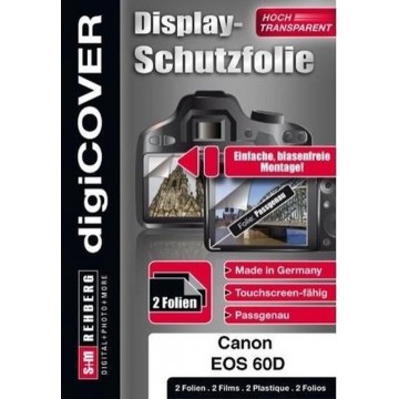 DigiCover B2616 schermbeschermer Canon EOS 60D 2 pc(s)