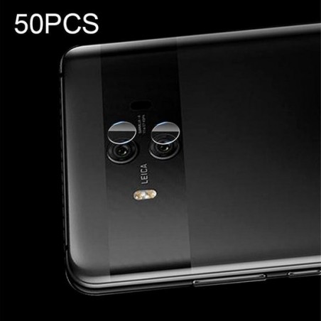 50 STKS Soft Fiber Back Camera Lens Film voor Huawei Mate 10 Pro