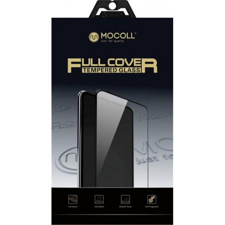 Mocoll 2.5D Full Cover Huawei Nova 3 zwart 9H rounded