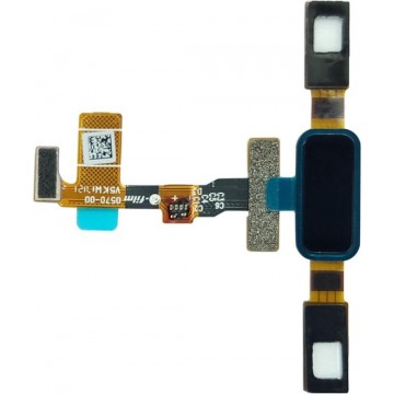 Let op type!! Fingerprint Sensor Flex Cable for Nokia 8 / N8 TA-1012 TA-1004 TA-1052 (Black)