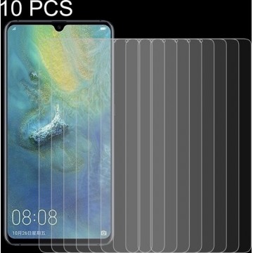 10 STKS 0.26mm 9H 2.5D Transparant Gehard Glas Film voor Huawei Mate 20 X