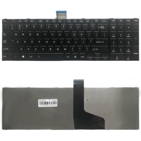 Let op type!! US versie toetsenbord voor Toshiba Satellite C850 C850D C855 C855D L850 L850D L855 L855D L870 L870D