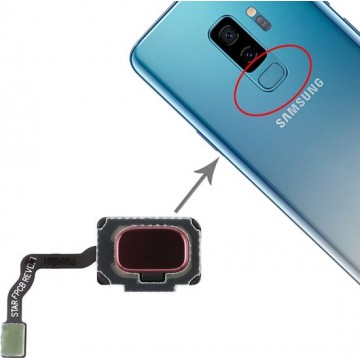 Vingerafdruksensor Flex-kabel voor Galaxy S9 / S9 + (rood)
