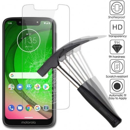 Motorola Moto G7 Power Screenprotector Glas - Tempered Glass Screen Protector - 1x