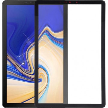 Let op type!! Front Screen Outer Glass Lens for Galaxy Tab S4 10.5 / SM-T830 / T835 (Black)