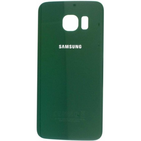 Battery Cover, Green geschikt voor de Samsung G925F Galaxy S6 Edge
