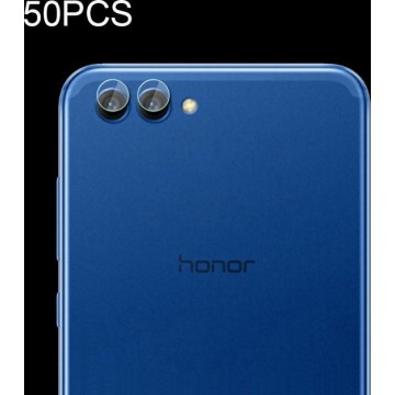 50 STKS Soft Fiber Back Camera Lens Film voor Huawei Honor V10