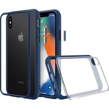 Rhinoshield MOD NX Crash Guard Bumper Royal Blue Apple iPhone Xs Max