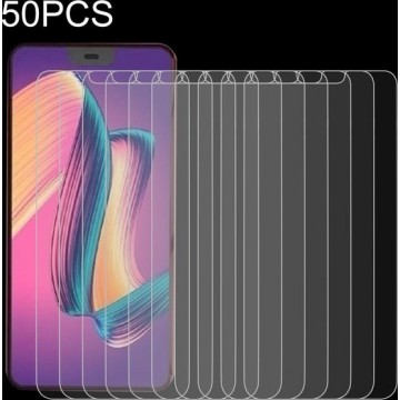 Let op type!! 50 stuks 0.26 mm 9H 2.5 D gehard glas film voor Huawei Honor 9X  geen retail pakket
