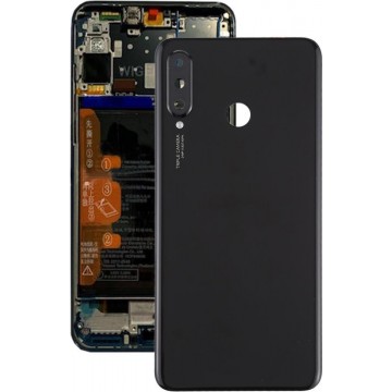 Batterij achterkant met cameralens voor Huawei P30 Lite (24MP) (zwart)
