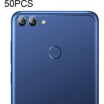 50 STKS Soft Fiber Back Camera Lens Film voor Huawei Y9 (2018)