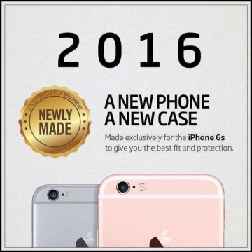 Hoesje Apple iPhone 6/6s - Spigen Ultra Hybrid Case - Transparant/Roze