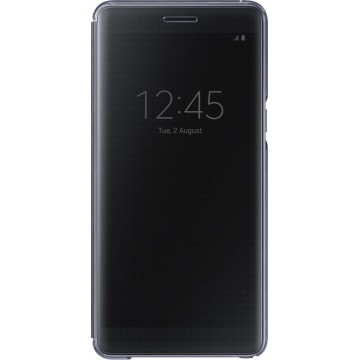 Samsung Galaxy Note 7 Clear View Cover - Zwart