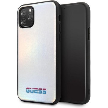 Apple iPhone 11 Pro Guess Backcover Iridescent Original - Zilver