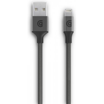 Griffin GC43438 mobiele telefoonkabel Lightning USB A Grijs 3 m