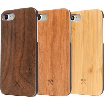iPhone 8/7 hoesje - Woodcessories - Kersenhout - Hout