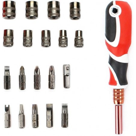 Let op type!! JIAFA JF-6096B 20 in 1 Professional Multi-functional Screwdriver Set