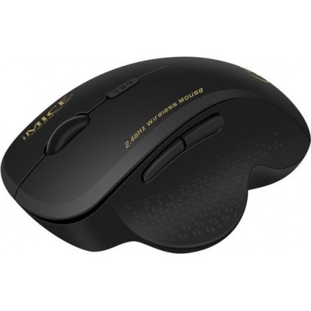 Let op type!! iMICE G6 draadloze muis 2.4 G Office Mouse 6-knops gaming muis (zwart)