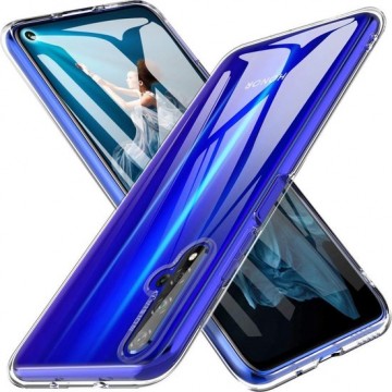 MMOBIEL Siliconen TPU Beschermhoes Voor Huawei Nova 5T - 6.26 inch 2019 Transparant - Ultradun Back Cover Case