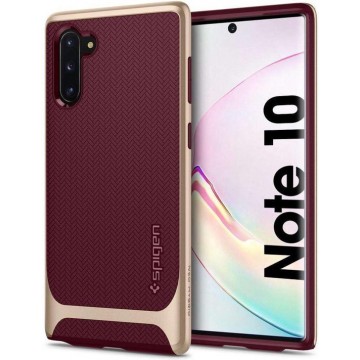 Spigen Neo Hybrid Samsung Galaxy Note 10 Hoesje - Burgundy