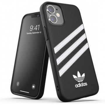 adidas OR Moulded Case PU FW20/SS21 for iPhone 12 mini black/white