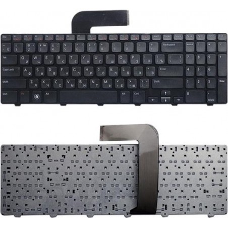 Let op type!! RU-toetsenbord voor Dell Inspiron 15R Ins15RD-2528 2728 2428 M501Z M5110 M511R N5110 (zwart)