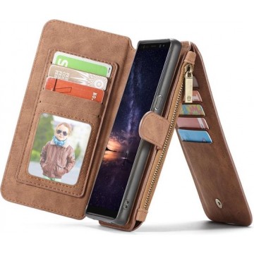 CaseMe Luxury Wallet Flip Case Bruin Samsung Galaxy Note 9
