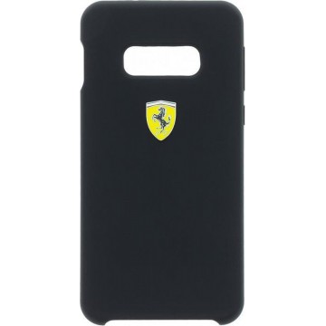 Ferrari Off-Track Silicone Case - Samsung Galaxy S10e - Zwart